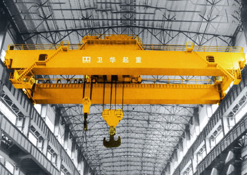QD hook overhead crane