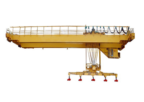 Hanging girder overhead crane