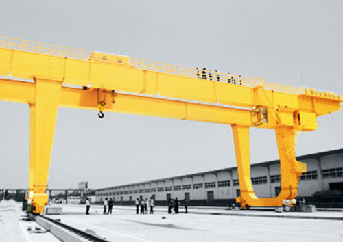 U-shaped double main girder hook gantry crane